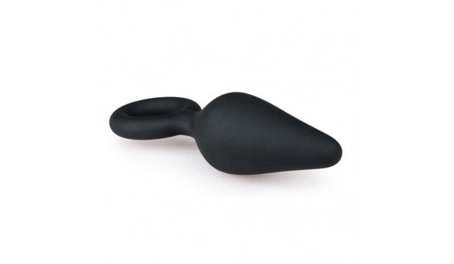 2 Stk Silikon Buttplug/Analplugg Sort